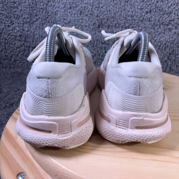 Brooks Ghost Max Running Shoe Womens Size 8 Pink Gray Gym Training Sneakers - Picture 4 of 8